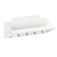 Cam Cam Copenhagen Luca Wandplank met Haken, FSC Mix Cam Cam Copenhagen Luca Wandplank met Haken, FSC Mix