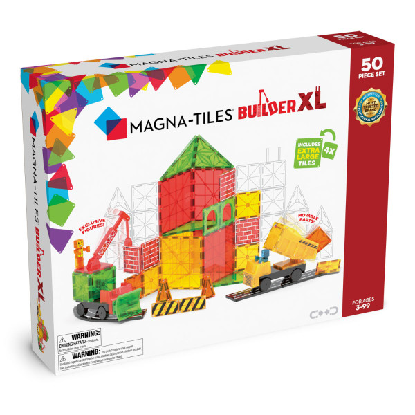 Magna-Tiles Builder XL – 50-delig
