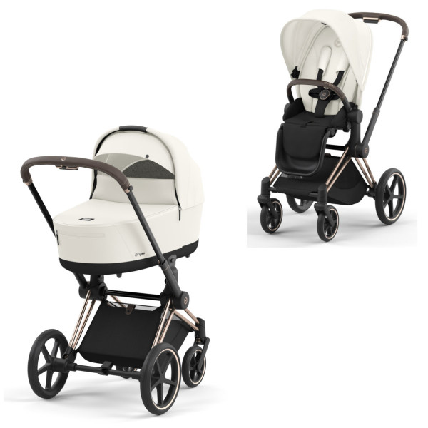 Cybex Priam Combi Kinderwagen met Lux Reiswieg