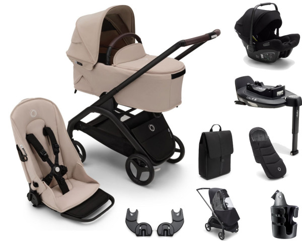 Bugaboo Dragonfly Kinderwagen Set - All in One