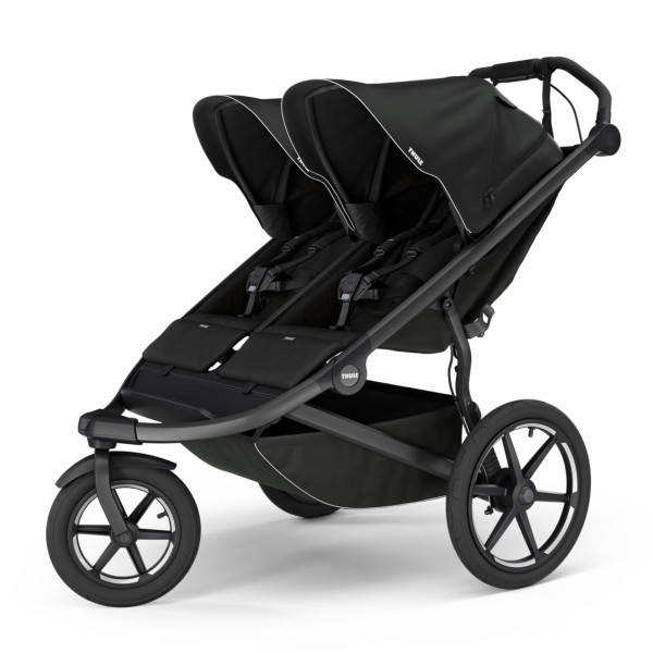 Thule Urban Glide 3 Double Kinderwagen 2025, Zwart