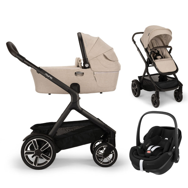Nuna DEMI Next Kinderwagen Set 3-in-1 incl. Maxi Cosi Pebble 360 Pro 2 i-Size