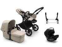 Bugaboo Donkey 5 Mono Kinderwagen Set 3 in 1 incl. Bugaboo Turtle Air Bugaboo Donkey 5 Mono Kinderwagen Set 3 in 1 incl. Bugaboo Turtle Air