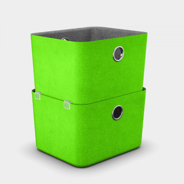 Moll Basket Vilt SQ 130mm, Set van 2