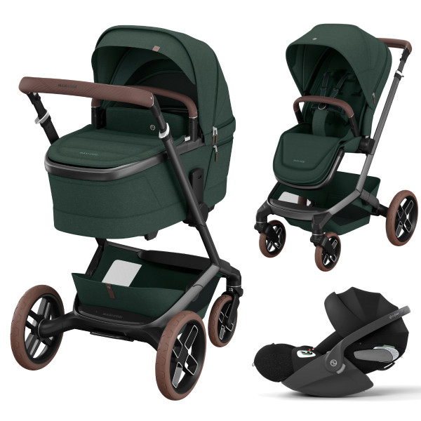 Maxi Cosi Fame Kinderwagen Set 3-in-1 incl. Cybex Cloud T i-Size Autostoel