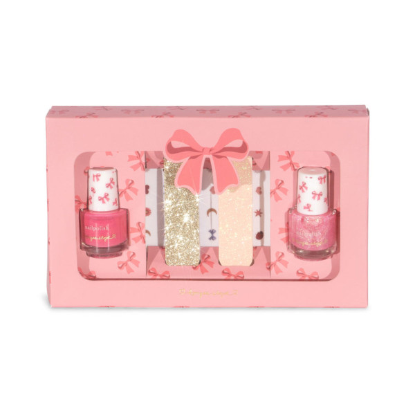 Konges Sløjd Nagelset (Nagellak, Glitternagelvijl & Nagelstickers)