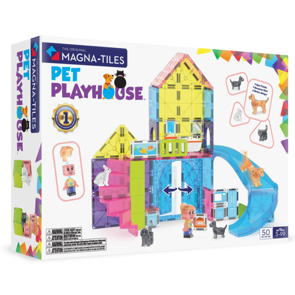 Magna-Tiles Pet Playhouse – 50-delig