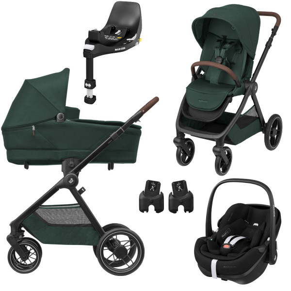 Maxi-Cosi Oxford+ Kinderwagenset 3-in-1 incl. Pebble 360 Pro2 + Gratis FamilyFix 360 Base