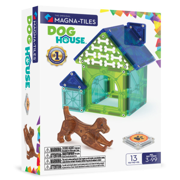 Magna-Tiles Dog House – 13-delig