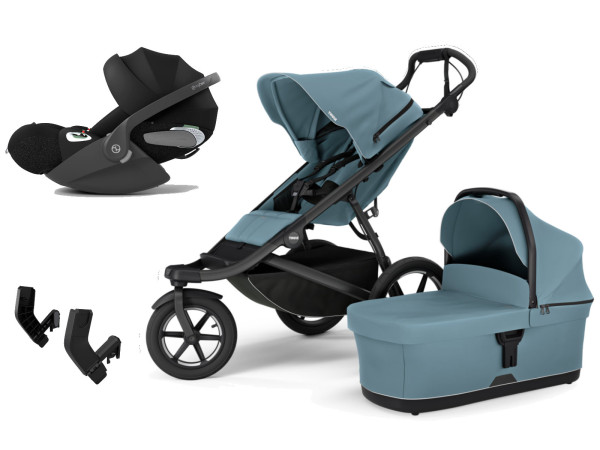 Thule Urban Glide 3 Kinderwagen Set 3-in-1 incl. Cybex Cloud T i-Size Babystoeltje