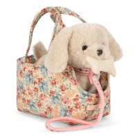 Konges Sløjd Aiko Hundewelpe in Tasche