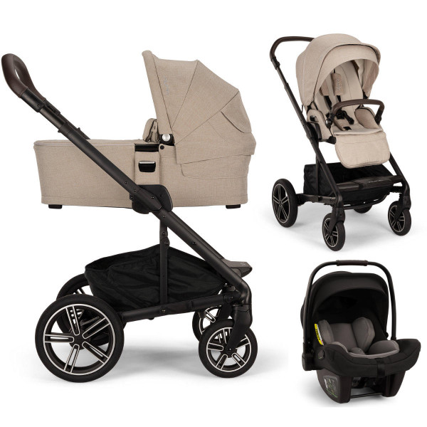 Nuna MIXX Next Kinderwagen Set 3‑in‑1 incl. Nuna PIPA Next i‑Size Autostoeltje