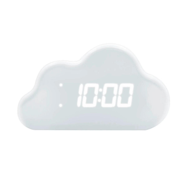 Lalarma Digitale Wolkenwekker met Thermometer & Sfeerlicht