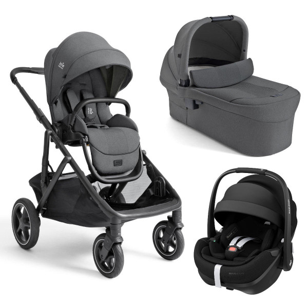 Joie Signature Versiti Kinderwagen Set 3-in-1 incl. Maxi Cosi Pebble 360 Pro2 Autostoel