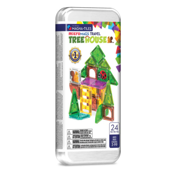 Magna-Tiles microMAGS Treehouse reisset – 24 delen
