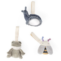 Sebra Activiteitenspeelgoed voor Babygym & Bed - 3-delig