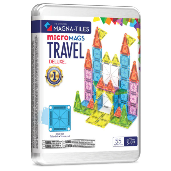 Magna-Tiles microMAGS Reisset Deluxe - 55-delig
