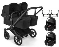 Bugaboo Donkey 6 Twin Kinderwagen Set 3 in 1 incl. Maxi Cosi Pebble 360 Pro2 i-Size