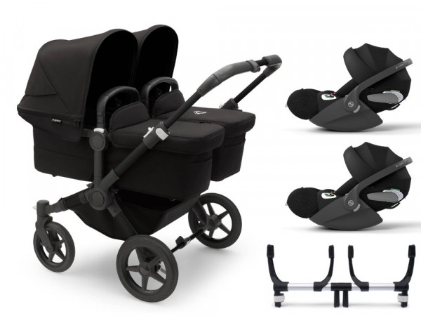 Bugaboo Donkey 5 Twin Wandelwagen Set 3 in 1 incl. Cybex Cloud T i-Size