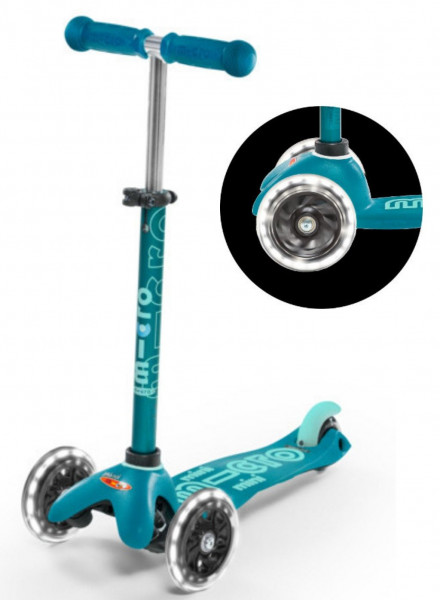Mini Micro Deluxe Step met LED Wielen