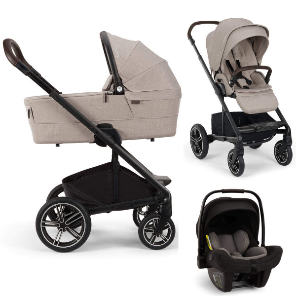 Nuna MIXX Next Kinderwagen Set 3‑in‑1 incl. Nuna PIPA Next i‑Size Autostoeltje