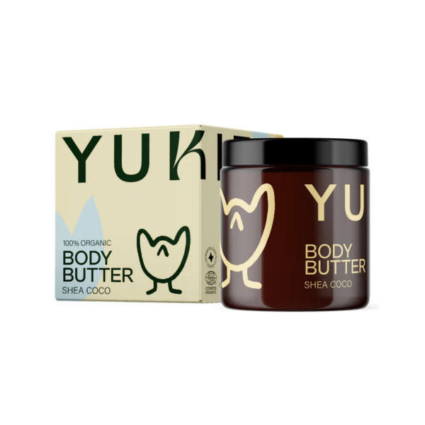 YUKIES Biologische Body Butter 180g - Parfumvrij & Gevoelige Huidverzorging