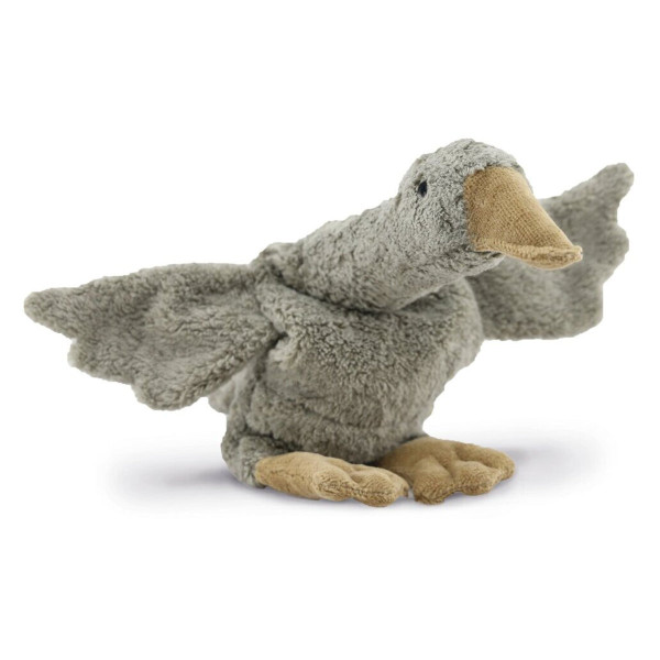 Senger Naturwelt Gans klein – Knuffeldier & Warmtekussen, 47 cm