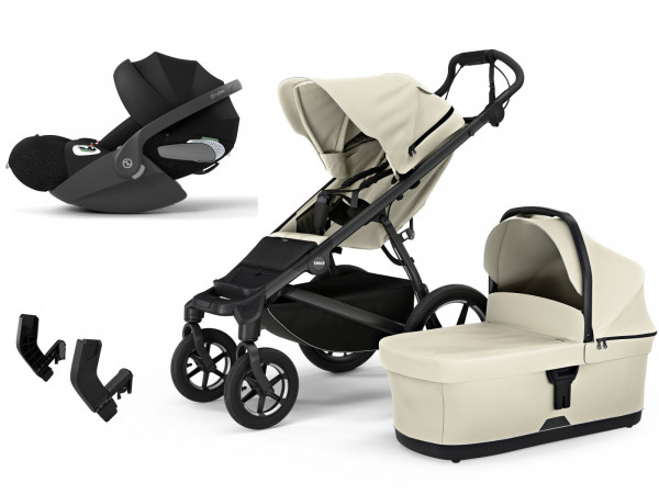 Thule Urban Glide 4-wheel Kinderwagenset 3 in 1 incl. Cybex Cloud T Autostoeltje