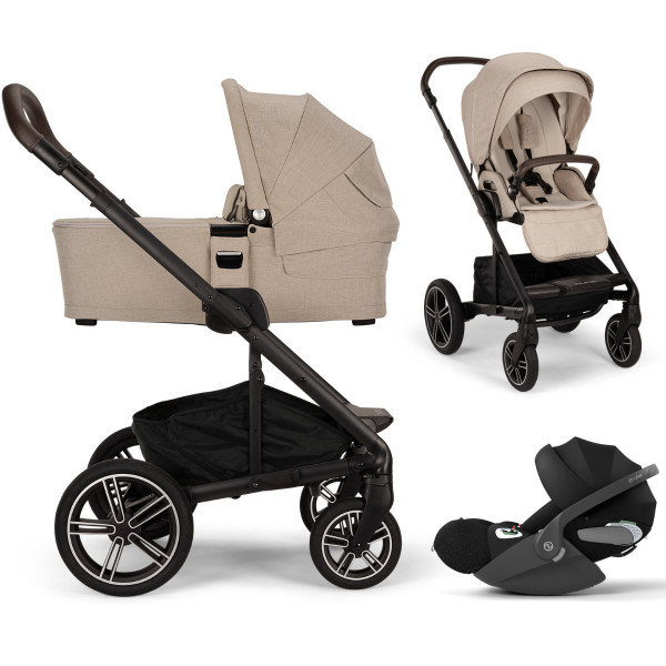 Nuna MIXX Next Kinderwagen Set 3 in 1 incl. Cybex Cloud T i-Size autostoeltje