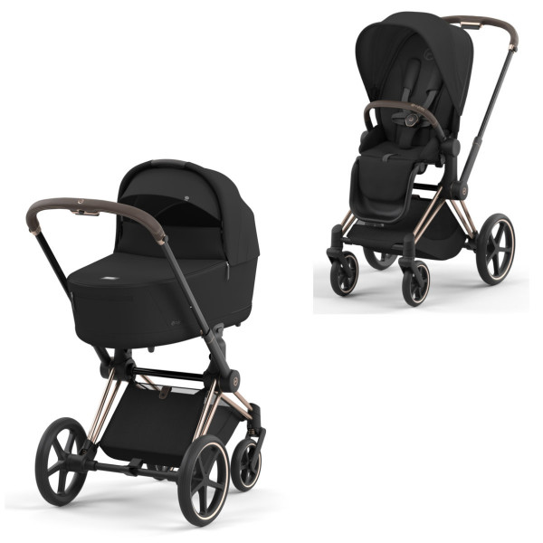 Cybex Priam Combi Kinderwagen met Lux Reiswieg
