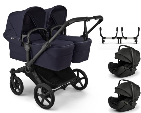 Bugaboo Donkey 6 Twin 3-in-1 Set incl. 2x Otter by Nuna