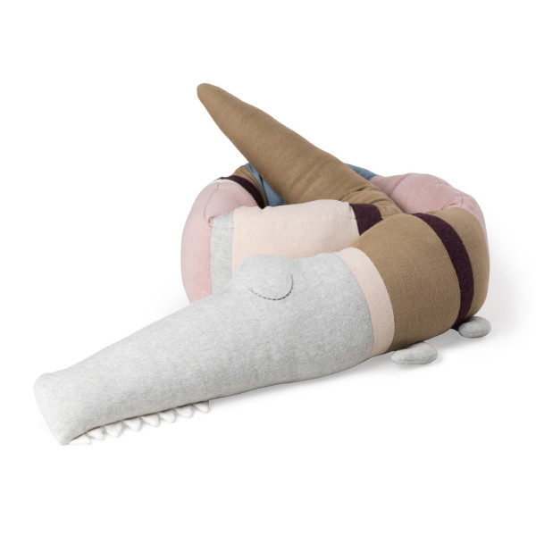 Sebra Gebreid Kussen Sleepy Croc