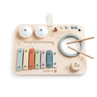 Preview: Sebra Houten Activiteitentafel – Muziek Preview: Sebra Houten Activiteitentafel – Muziek