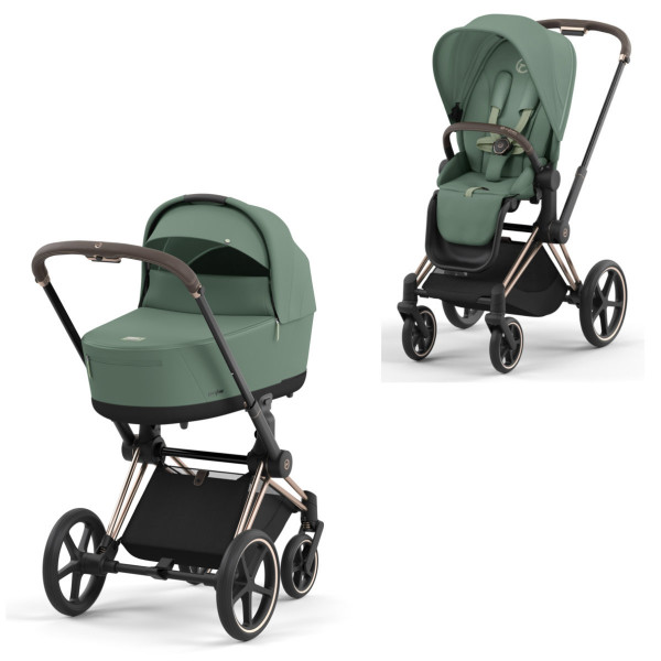 Cybex Priam Combi Kinderwagen met Lux Reiswieg