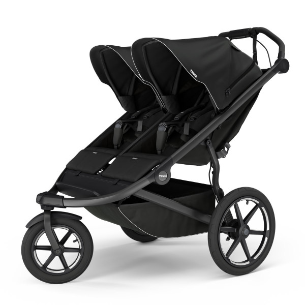 Thule Urban Glide 3 Double Kinderwagen 2024, Zwart