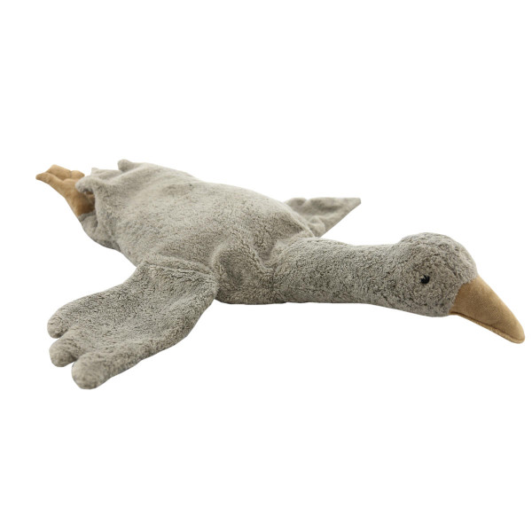 Senger Naturwelt Grote Gans – Knuffeldier & Warmtekussen, 80 cm