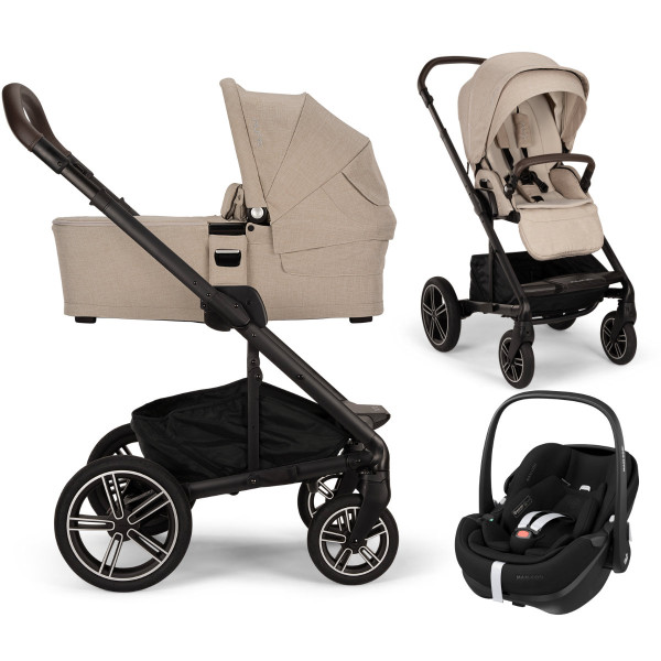 Nuna MIXX Next Kinderwagen Set 3 in 1 incl. Maxi Cosi Pebble 360 Pro 2 I-Size