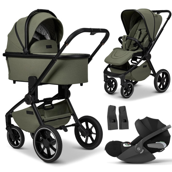 Moon ReSea+ Kinderwagen Set 3 in 1 inclusief Cybex Cloud T i-Size Babystoeltje 2025