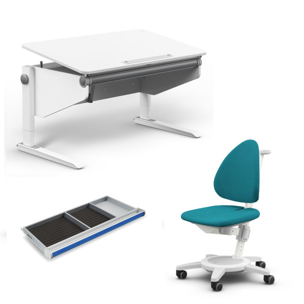 Moll Winner Bureau 2025 Comfort + Maximo Bureaustoel + Reuzelade