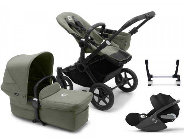 Bugaboo Donkey 5 Mono Wandelwagen Set 3 in 1 incl. Cybex Cloud T i-Size