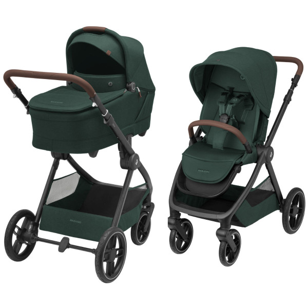 Maxi Cosi Oxford+ Combikinderwagen met Sense Reiswieg