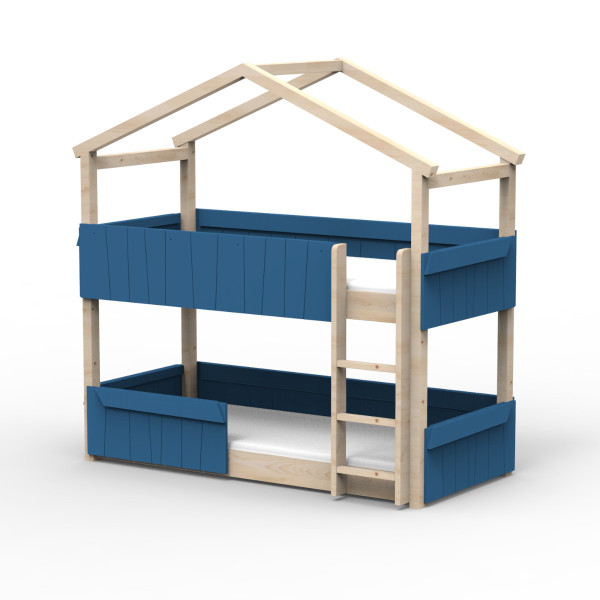 Mathy by Bols Star Light Stapelbed Huisbed 2