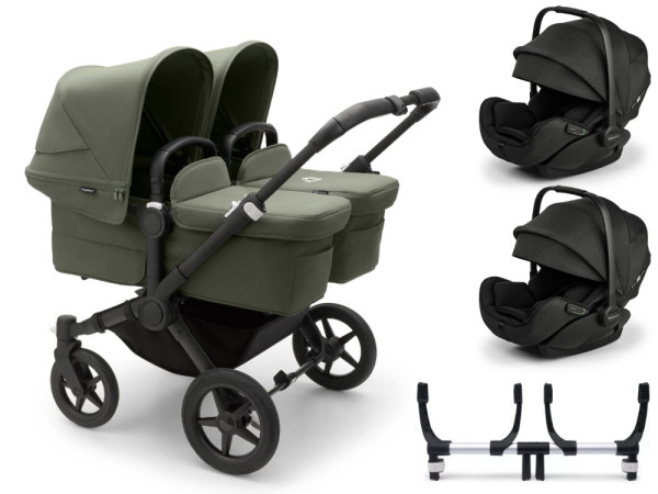 Bugaboo Donkey 5 Twin Wandelwagen Set 3 in 1 incl. Bugaboo Otter