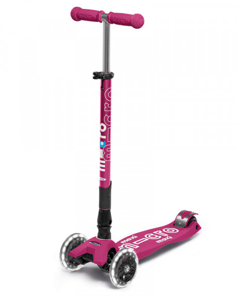 Maxi Micro Deluxe Opvouwbaar met LED Wielen