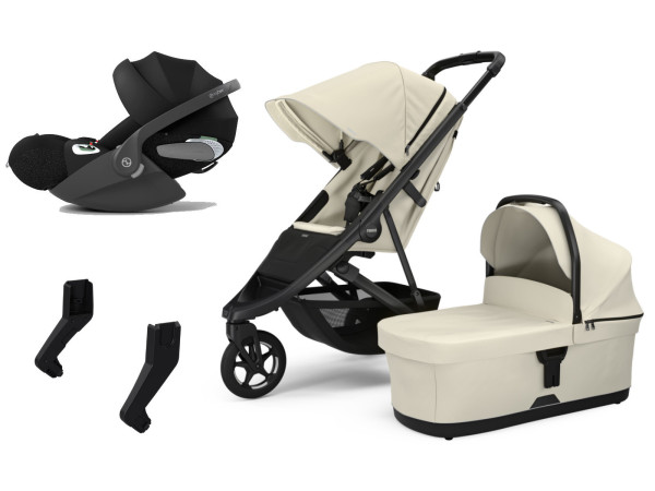 Thule Spring 2 kinderwagen set 3-in-1 incl. Cybex Cloud T i-Size autostoeltje