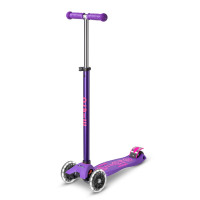 Purple met LED wieltjes