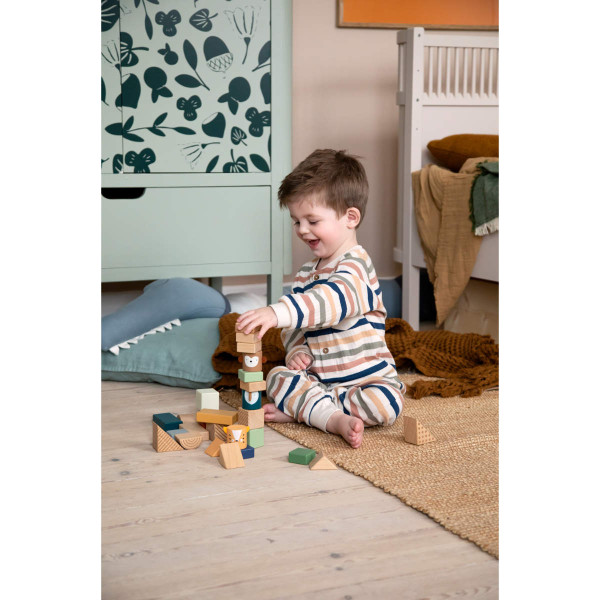 Sebra Houten Bouwstenen, Wildlife