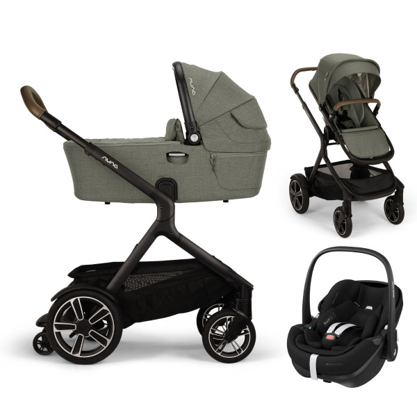Nuna DEMI Next Kinderwagen Set 3-in-1 incl. Maxi Cosi Pebble 360 Pro 2 i-Size