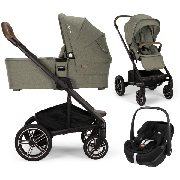 Nuna MIXX Next Kinderwagen Set 3 in 1 incl. Maxi Cosi Pebble 360 Pro 2 I-Size