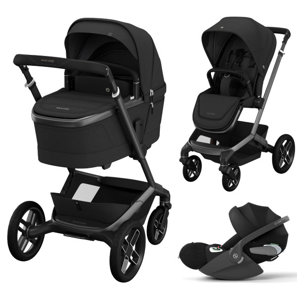 Maxi Cosi Fame Kinderwagen Set 3-in-1 incl. Cybex Cloud T i-Size Autostoel